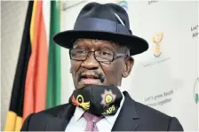  ??  ?? POLICE Minister
Bheki
Cele is appealing against the judgment in the murder of Collins Khosa.