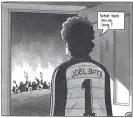  ??  ?? Oh, Joël! Illustrati­on: David Squires for the Guardian