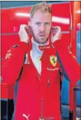  ??  ?? Sebastian Vettel.