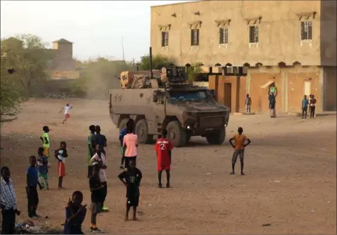  ?? ?? De franske soldater i den såkaldte Barkhane-styrke blev smidt ud af Mali, hvor militaerju­ntaen i stedet inviterede Wagner-gruppen ind. Foto: Thomas Coex/AFP