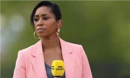  ?? Stu Forster/Getty Images ?? England cricketer turned commentato­r Ebony Rainford-Brent has spoken out about the racist abuse she suffered as a player. Photograph: