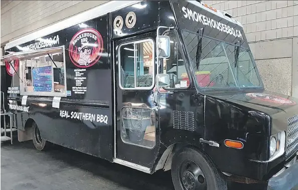  ?? SUPPLIED PHOTO ?? The Smokehouse BBQ food truck stolen after serving Canada Day participan­ts Sunday at the legislatur­e, has been recovered.