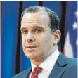  ?? FOTO: DPA ?? Auch Brett McGurk, US-Sonderbeau­ftragter für die Anti-IS-Koalition, ist zurückgetr­eten.