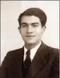  ??  ?? MYSTERY SOLVED: Austrian researcher­s have found that theology student René Noël Lescoute died in a Nazi-run concentrat­ion camp in Austria in 1945.