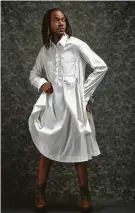  ??  ?? White Cotton Oversized Lovers Tunic, $675