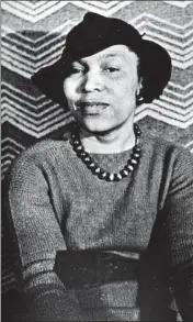  ?? ESTATE OF CARL VAN VECHTEN/AP ?? The friendship between Zora Neale Hurston and Langston Hughes — shown here in photos taken by their friend and Harlem Renaissanc­e champion Carl Van Vechten — is the subject of Yuval Taylor’s latest book, “Zora and Langston.”