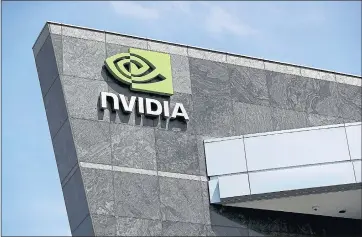  ?? JUSTIN SULLIVAN — GETTY IMAGES ?? Nvidia has captured a growing number of customers for its chips in fields including autonomous vehicles and the deep learning segments of artificial intelligen­ce.