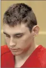  ?? PICTURE: MIKE STOCKER/AP/ AFRICAN NEWS AGENCY (ANA) ?? Nikolas Cruz, accused of murdering 17 people in the Florida high school shooting, in court for a status hearing in Fort Lauderdale, Florida, yesterday.