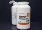  ?? JEFF CHIU — THE ASSOCIATED PRESS ?? Bottles of gabapentin at Daniel’s Pharmacy in San Francisco are shown.