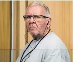  ?? Photo / Alex Burton ?? Neil Wilkinson being sentenced to 17 years and six months jail in the High Court at Auckland yesterday.