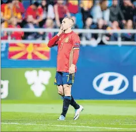  ?? MACIEJ GILLERT / AFP ?? Gerard Deulofeu, en un partido del Europeo sub-21 con España