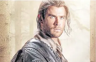  ??  ?? DON’T CALL ME ISHMAEL: Chris Hemsworth has franchise characters Thor and The Hunstman, but looks for diversity in his roles.