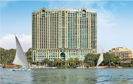  ??  ?? Four Seasons Hotel Cairo at Nile Plaza is offering special packages for guests to explore the city, from old museums and galleries to landmarks and concerts.