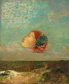  ??  ?? Odilon Redon: Homage to Goya, circa 1895