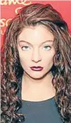  ??  ?? Madame Tussaud’s did a great job of capturing Lorde’s smile.