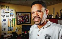  ?? PALM BEACH POST FILE 2014 ?? Boynton Beach High School Principal Guarn Sims is likely to be fired after an investigat­ion of a relationsh­ip he had with a school employee, the Post has learned. He was removed from his position in July.
