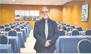  ?? ANTONIO PIZARRO ?? Fernando Gallardo, secretario del Consejo de la Alianza de Cadenas Hoteleras.