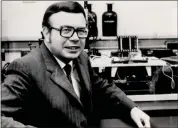  ??  ?? Alan Howard, pictured in his lab at Cambridge University