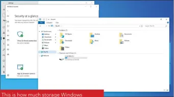  ??  ?? This is how much storage Windows assigned to Windows Sandbox, with 132GB free on our Surface Laptop test machine