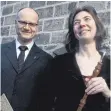  ?? FOTO: KAROLINA PLACHETKO ?? Der Organist Willi Kronenberg und die Oboistin Karla Schröter gestalten das Konzert am kommenden Sonntag in der Neresheime­r Abteikirch­e.