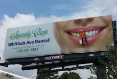  ??  ?? LESS ORIGINAL Whitlock Avenue Dental Clinic Year : 2014 Agency : Outfront Media Country : USA