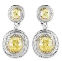  ??  ?? Diamond Earrings from Artinian Co. Ltd