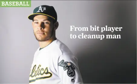  ?? Chris Carlson / Associated Press ?? Danny Valencia, formerly of the Twins, Red Sox, Orioles, Royals and Blue Jays, may have found a home with the A’s.