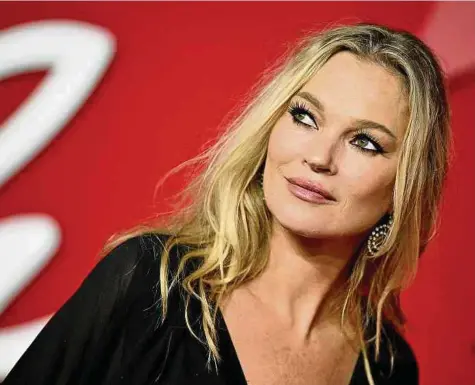  ?? Foto: Getty Images ?? Auch mit 50 noch strahlend schön wie eh und je: Kate Moss.