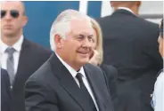  ?? Vincent Thian / Associated Press ?? Secretary of State Rex Tillerson’s trip includes visits to Asian allies Thailand and Malaysia.