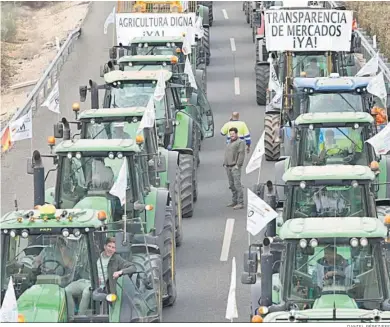  ?? DANIEL PÉREZ/EFE ?? En Andalucía, habrá protestas conjuntas el próximo 14 de febrero.