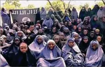  ?? ?? Some of the Chibok girls