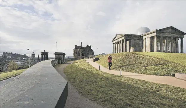  ??  ?? 0 Architect William Henry Playfair’s City Observator­y on Calton Hill has been renovated at a cost of £4.5m, which will see the complex opened up to the public as a whole for the first time