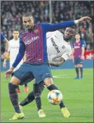  ?? FOTO: PEP MORATA ?? Boateng, debut ante el Sevilla