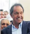  ?? MARTIN ACOSTA/REUTERS ?? Scioli. Derrotado por Macri