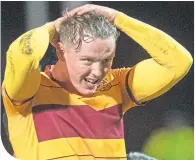  ??  ?? Motherwell’s on-loan star Mark O’Hara