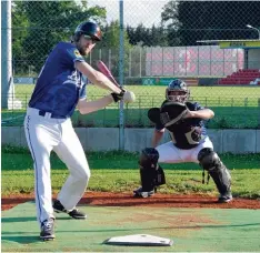  ?? Foto: Jordan ?? Vielseitig sind die Anforderun­gen an Baseball Spieler. Und trotzdem sei es ein Sport für jedermann. Am Sonntag laden die Landsberge­r zum Aktionstag ein.