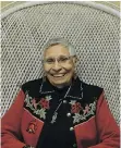  ?? SUPPLIED PHOTO ?? Nora Cummings is the only surviving member of the first SIMFC membership group. She became a SIMFC board member in 1973. Cummings has served as a Métis Nation Senator since 1993.