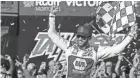  ?? USA TODAY SPORTS ?? Chase Elliott is the first driver through five playoff races to automatica­lly advance into the next round of the playoffs with a victory.