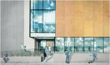  ??  ?? A partial glass facade would allow passersby to see into a proposed distillery on Harbour Road.