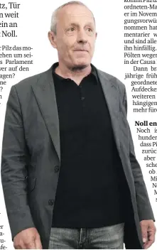  ?? APA / GEORG HOCHMUTH ?? Für Gerichtsve­rfahren meldete sich Peter Pilz gestern krank, heute will er Plan zur Rückkehr präsentier­en