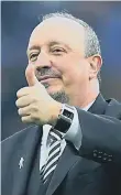  ??  ?? Rafa Benitez.