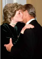  ??  ?? Above: Prince Philip appeared to feel a kinship with Princess Diana, having also married into the royal family as an outsider. The pair communicat­ed often via letter.