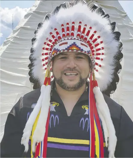  ??  ?? Chief Ivan Sawan, chairman of the Kee Tas Kee Now Tribal Council Education Authority, some of the funds flowing from a new deal with the federal government will be used to train First Nations members to become teachers.