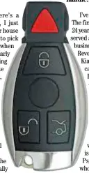  ??  ?? One can even close and open the car window effortless­ly via remote with the “Keyless Go.”
