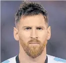  ??  ?? Lionel Messi (29, Barcelona). Acumula 117 partidos en la Selección. Anotó 58 goles.