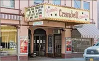  ?? Lori Van Buren / Times Union ?? The Crandell Theatre, as seen in 2015, will screen four feature films from Thursday to Sunday. Thursday’s opening includes musical performanc­es from local groups.