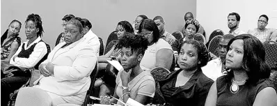  ?? FILE PHOTOS ?? Attendees at a seminar on the CARICOM Single Market and Economy (CSME) that was held at the Regional Headquarte­rs Building at the University of the West Indies, Mona on July 24, 2019.
