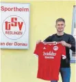  ?? FOTO: TSV ?? Dominik Früh vom Verbandsli­gisten VfL Pfullingen streift sich in der nächsten Saison das Trikot des TSV Riedlingen über.