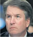  ??  ?? POLARISING FIGURE: New Supreme Court judge, Brett Kavanaugh.