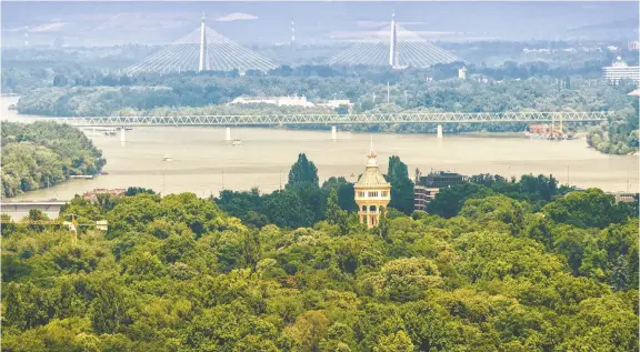  ?? GETTY IMAGES ?? Margaret Island, located in the heart of Budapest, is framed by the Danube and is a favourite holiday haunt for many visitors who travel to Hungary.